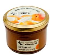 Aprikose mit weisser Schokolade